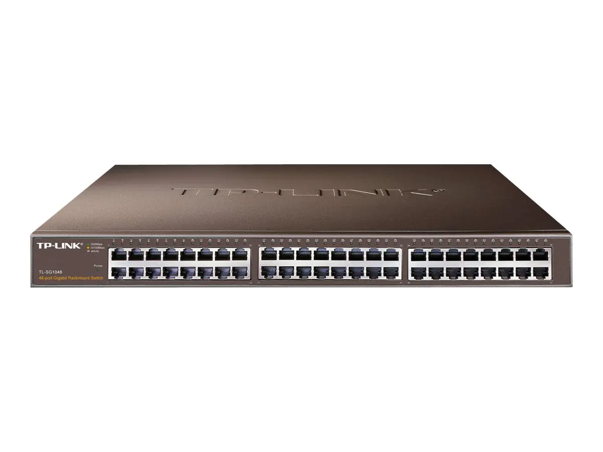 TP-LINK TL-SG1048 - V5 - Switch - 48 x 10/100/1000 - an Rack montierbar