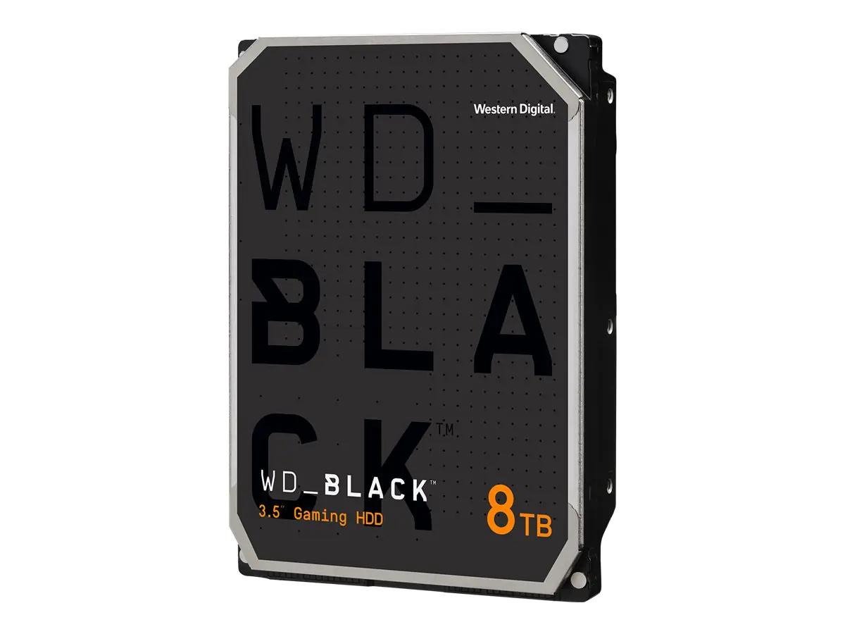 WD_BLACK WD8002FZWX - Festplatte - 8 TB - intern - 3.5" (8.9 cm) - SATA 6Gb/s - 7200 rpm - Puffer: 128 MB