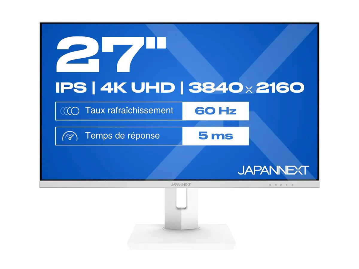 JAPANNEXT JN-IPS270UHD60F-C65W-HSP-W - LED-Monitor - 68.6 cm (27")