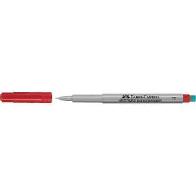 FABER-CASTELL Marker Multimark non-perm. F rot 10 Stk. 151421