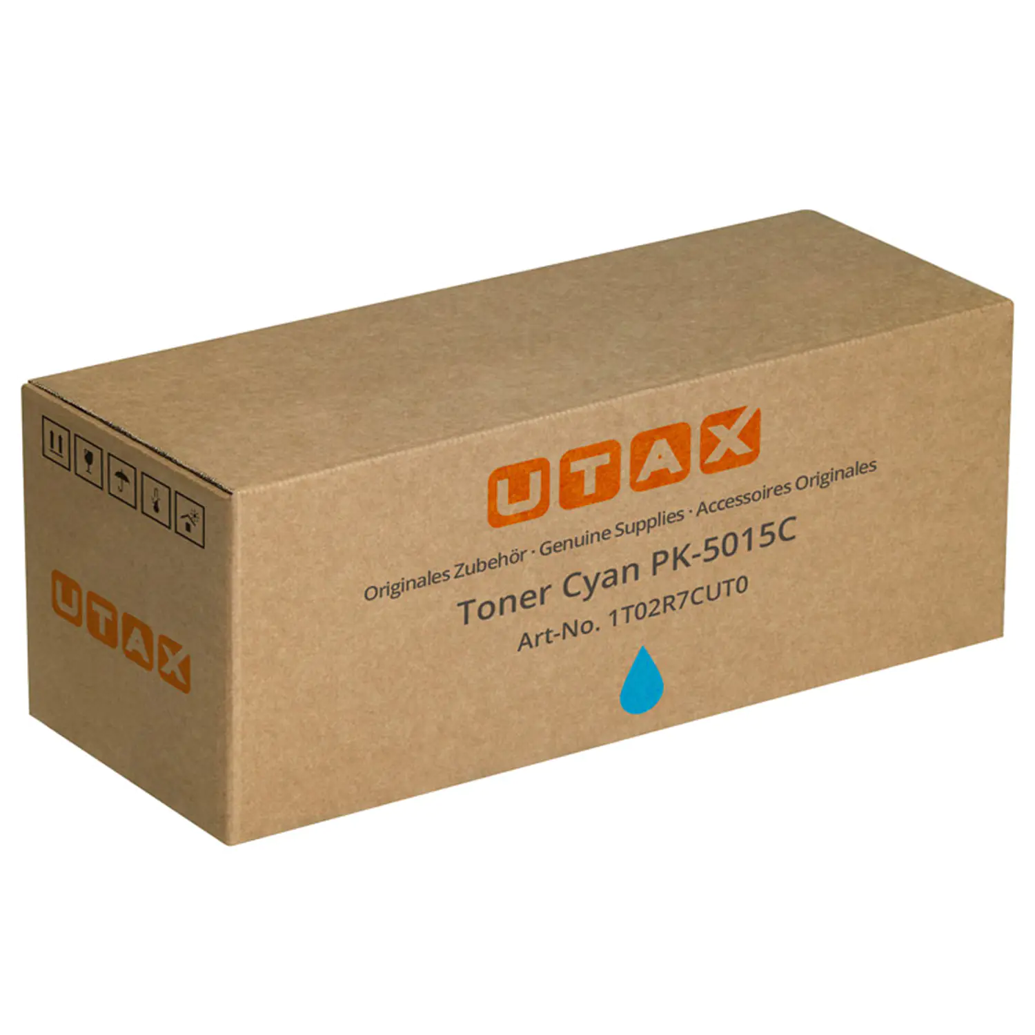 Utax Toner 1T02R7CUT0 PK-5015C Cyan 3.000 Seiten 1 Stück