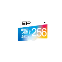 Silicon Power Elite - 256 GB - MicroSDXC - Klasse 10 - UHS-I - 85 MB/s - Mehrfarbig