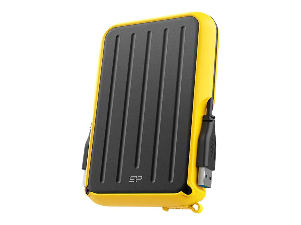 Silicon Power Armor A66 - Festplatte - 5 TB - extern (tragbar) - USB 3.2 Gen 1 - Schwarz/Gelb