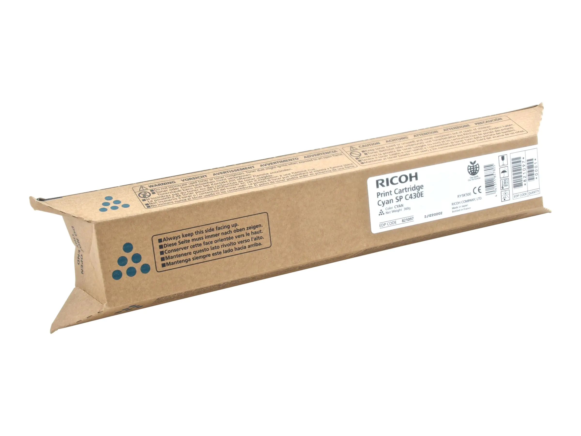 Ricoh - Cyan - Original - Tonerpatrone - für Ricoh Aficio SP C430DN