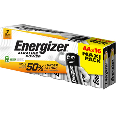 Energizer Batterie E302743800 AA/Mignon/LR6 16 St./Pack.