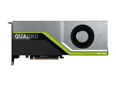 NVIDIA Quadro RTX 5000 - Grafikkarten - Quadro RTX 5000 - 16 GB GDDR6 - PCIe 3.0 x16 - 4 x DisplayPort, USB-C - Adapter im Lieferumfang enthalten