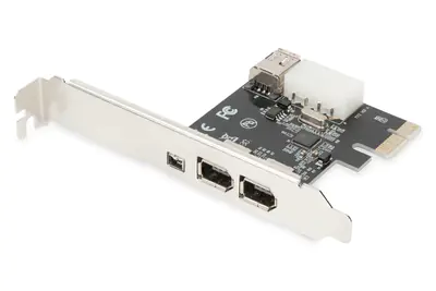 DIGITUS PCI Express Karte, Firewire 1394a (3+1 Port) DS-30201-5