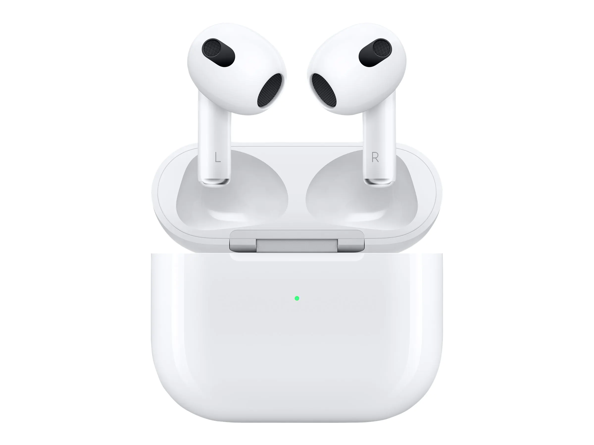 Apple AirPods with Lightning Charging Case - 3. Generation - True Wireless-Kopfhörer mit Mikrofon - Ohrstöpsel - Bluetooth - weiß