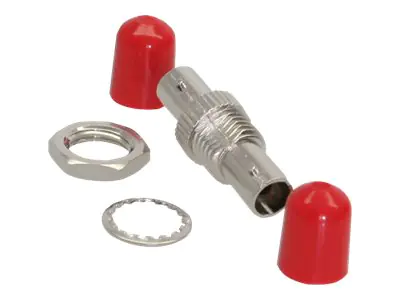 InLine - Netzwerkkoppler - ST multi-mode (W) zu ST multi-mode (W) - Glasfaser