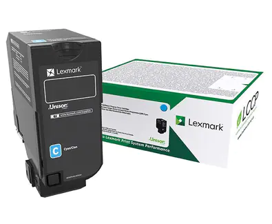 Lexmark - Cyan - Original - Tonerpatrone LRP - für Lexmark CS827de, CX827de
