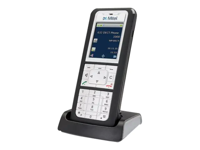 Mitel 632 - Schnurloses Digitaltelefon - mit Bluetooth-Schnittstelle - DECT\GAP - dreiweg Anruffunktion