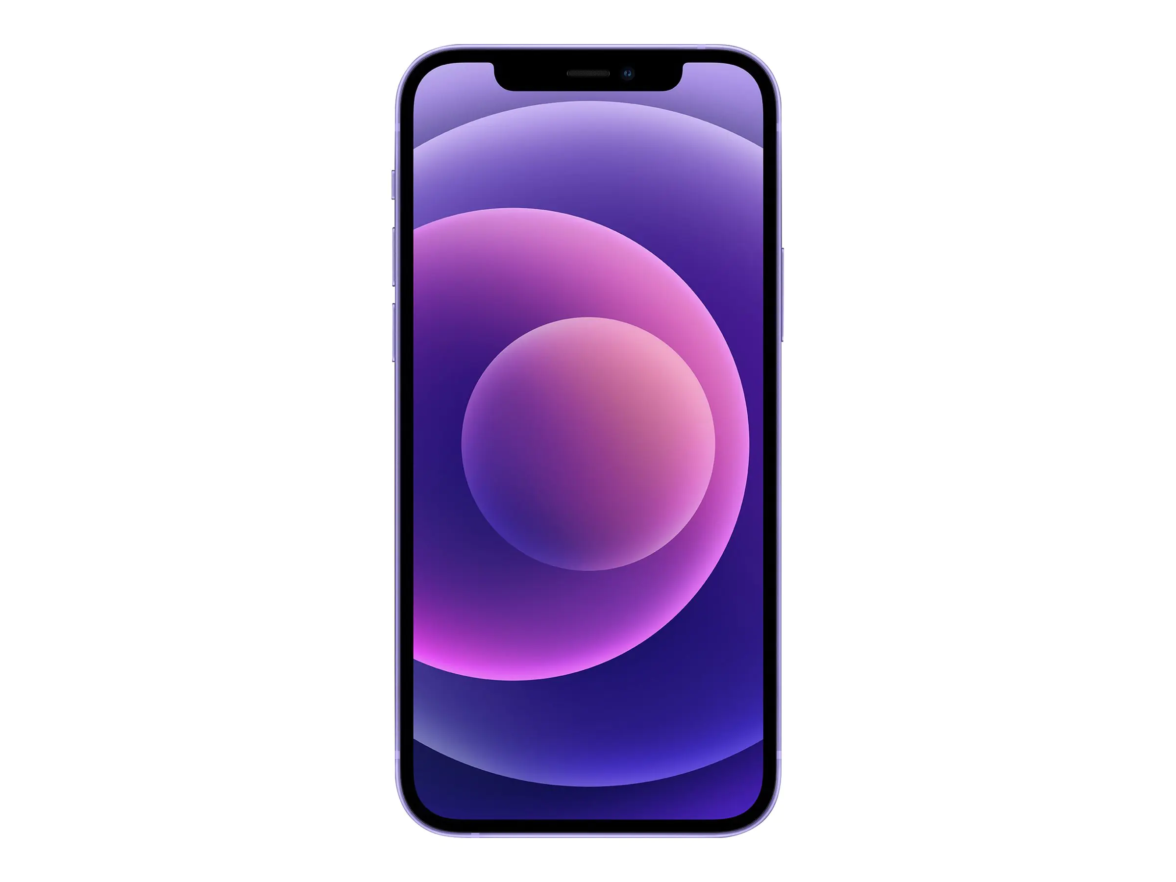 Apple iPhone 12 - 5G Smartphone - Dual-SIM / Interner Speicher 256 GB - OLED-Display - 6.1" - 2532 x 1170 Pixel - 2 x Rückkamera 12 MP, 12 MP - front camera 12 MP - lila