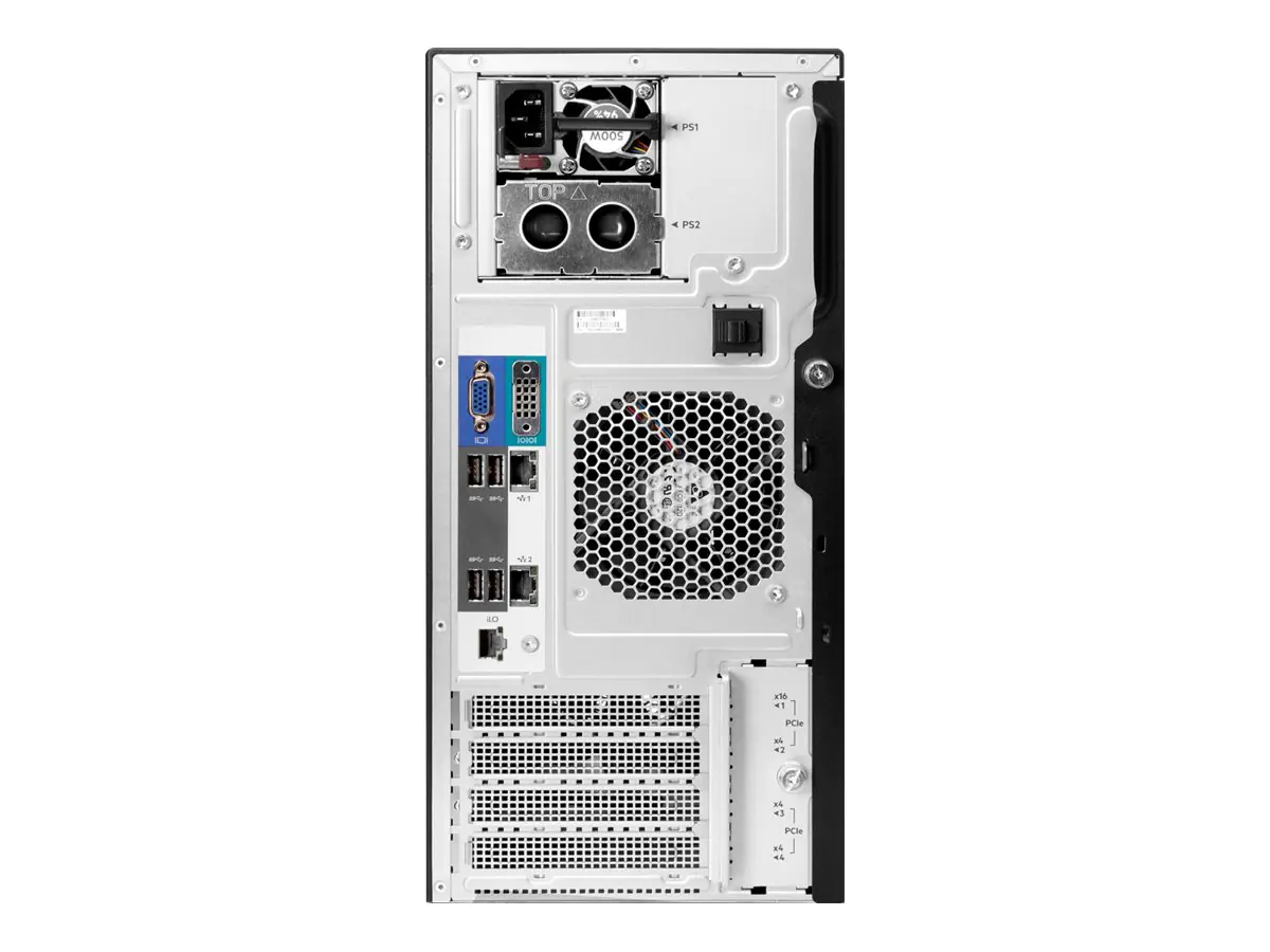 HPE ProLiant ML30 Gen10 Plus Entry - Server - Tower - 4U - 1-Weg - 1 x Xeon E-2314 / 2.8 GHz - RAM 16 GB - SATA - nicht Hot-Swap-fähig 8.9 cm (3.5") Schacht/Schächte - keine HDD - 1GbE - Monitor: keiner