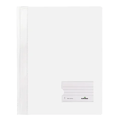 DURABLE Schnellhefter DURALUX 268002 DIN A4 Hartfolie weiß