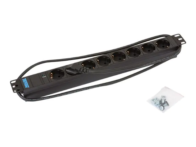 TRITON RAB-CH-X02-A1 - Rack-Lüftereinsatz - mit 4 Lüfter, Thermostat - Wechselstrom 220 V - Schwarz, RAL 9005 - 2U - 48.3 cm (19")