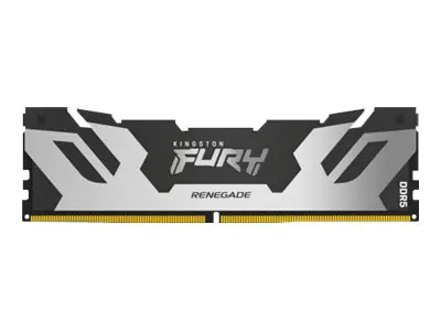 Kingston FURY Renegade Silver - DDR5 - Kit - 32 GB: 2 x 16 GB - DIMM 288-PIN - 6400 MHz / PC5-51200 - CL32 - 1.4 V - ungepuffert - on-die ECC