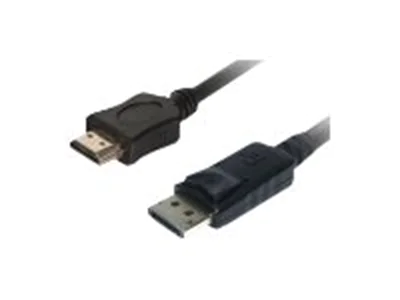 Helos - Video- / Audiokabel - DisplayPort (M) bis HDMI (M) - 10 m