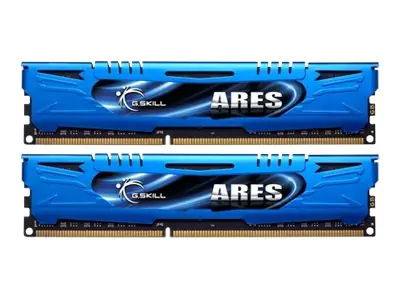 G.Skill ARES - DDR3 - kit - 16 GB: 2 x 8 GB - DIMM 240-PIN - 2400 MHz / PC3-19200 - CL11 - 1.65 V - ungepuffert - non-ECC