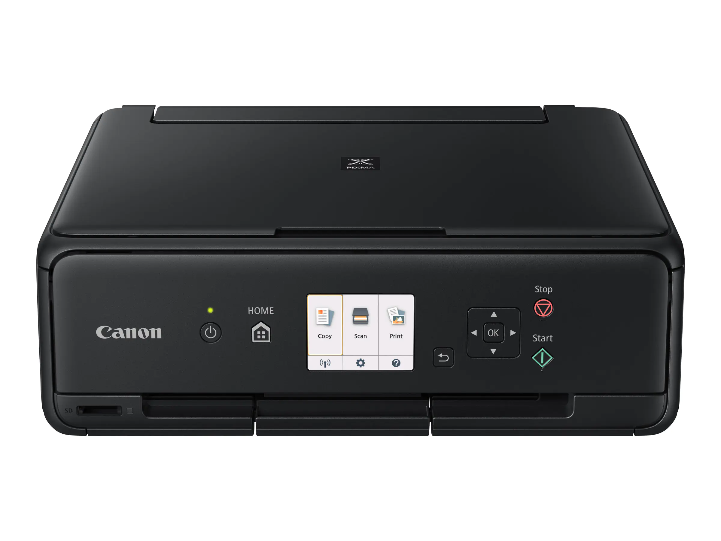 Canon PIXMA TS5050 - Multifunktionsdrucker - Farbe - Tintenstrahl - 216 x 297 mm (Original) - A4/Legal (Medien) - bis zu 12.6 ipm (Drucken) - 100 Blatt - USB 2.0, Wi-Fi(n) - Schwarz