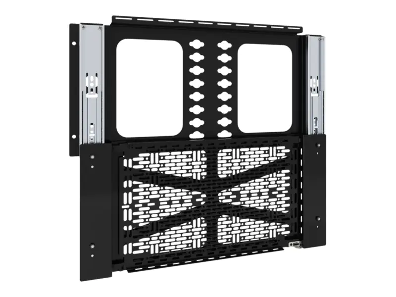 Chief Proximity Component Storage Slide-Lock Panel For AV Systems - Black - Montagekomponente (Komponentenaufbewahrung mit Slide-Lock Panel, Hebel für Sicherungsblech) CSSLP15X10