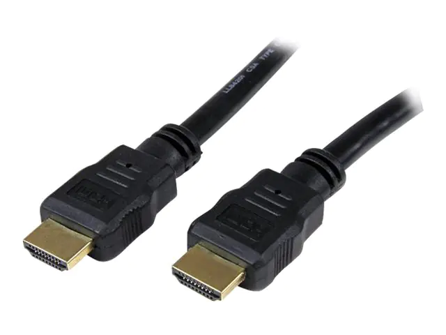 StarTech High-Speed-HDMI-Kabel 1m - HDMI Verbindungskabel Ultra HD 4k x 2k mit vergoldeten Kontakten - HDMI Anschlusskabel (St/St) - HDMI-Kabel - HDMI männlich zu HDMI männlich - 1 m - abgeschirmt - Schwarz - für P/N: MSTCDP122HD