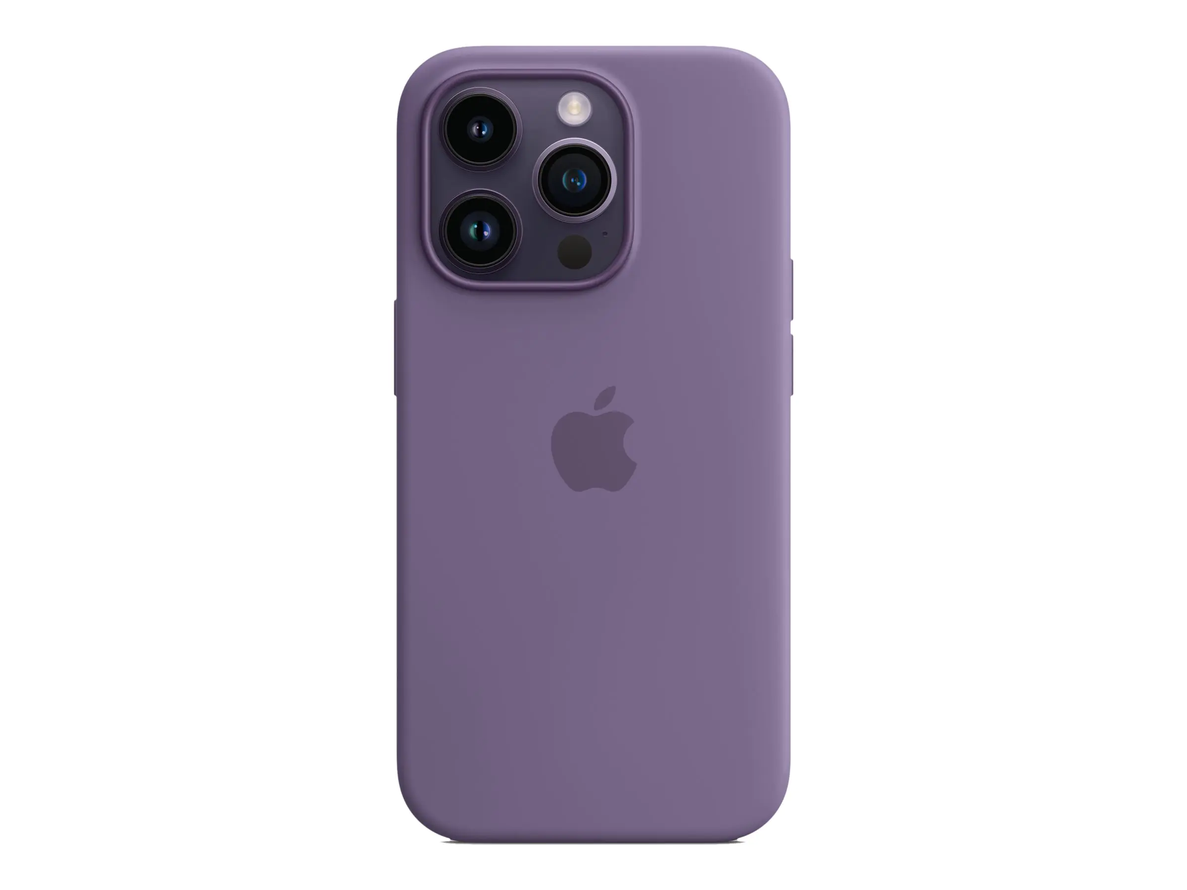 Apple - Hintere Abdeckung für Mobiltelefon - kompatibel mit MagSafe - Silikon - Iris - für iPhone 14 Pro