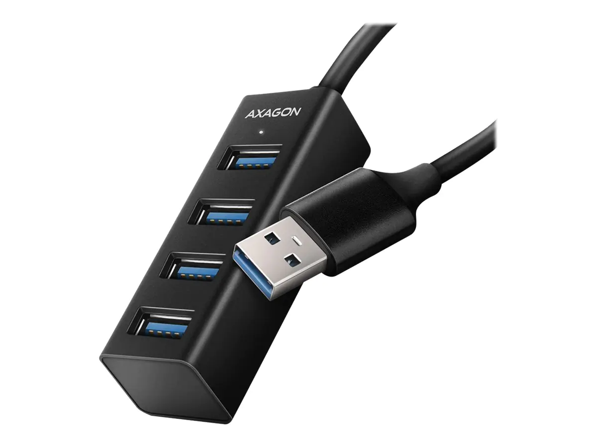 AXAGON HUE-M1A - Hub - 4 x USB 3.2 Gen 1 - Desktop