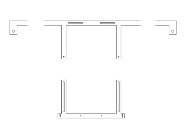 Hagor - Befestigungskit (Adapter) - für Videokonferenzsystem - Schwarz - Bildschirmgröße: 216 cm (85") - Montageschnittstelle: bis zu 800 mm - VESA-Halterung - für Cisco Webex Board 85S, Board 85S- Non Radio, Board 85S- Non Radio - Non Encryption