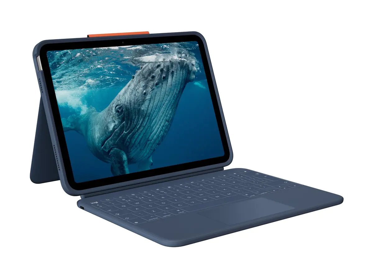 Logitech Rugged Combo 4c Touch - Tastatur und Foliohülle