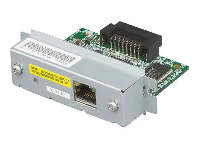 Epson UB-E04 - Druckserver - 10/100 Ethernet - für TM H5000, J7000, J7100, J7500, J7600, L90, T70, T88, T90, U220, U230, U590, U675