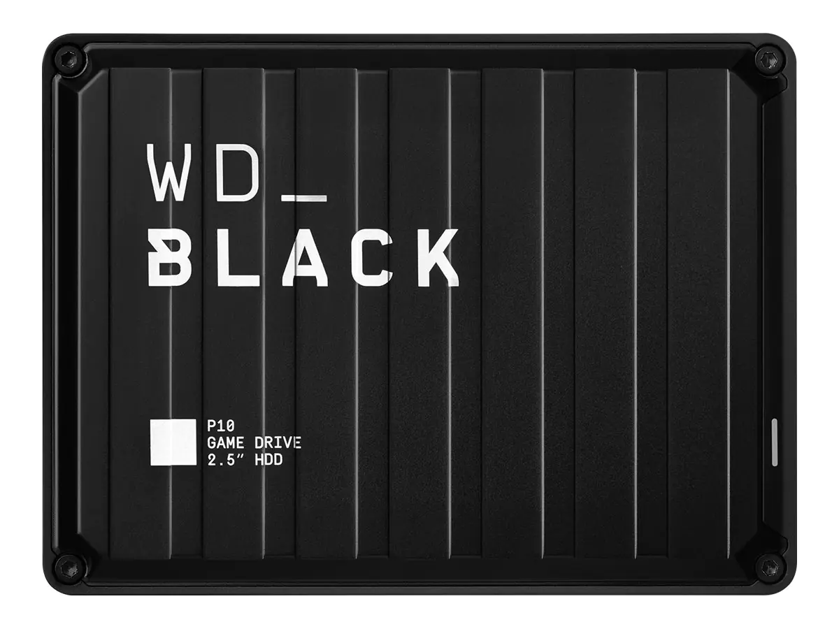 WD_BLACK P10 Game Drive WDBA3A0050BBK - Festplatte - 5 TB - extern (tragbar) - USB 3.2 Gen 1 - Schwarz