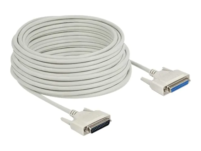 Delock Kabel seriell - DB-25 (M) zu DB-25 (W)