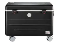PARAT PARAPROJECT Case N10 - Wagen (nur Laden) für 10 Notebooks - verriegelbar - Aluminium, ABS-Kunststoff, Conpearl - Schwarz - Bildschirmgröße: bis zu 39,6 cm (bis zu 15,6 Zoll)