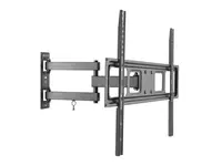 equip - Halterung - Voll beweglich - für LCD-Display / Curved LCD-Display - stainless steel - Schwarz - Bildschirmgröße: 94-177.8 cm (37"-70") - Wandmontage