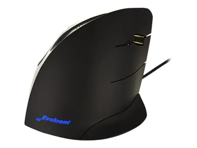 Evoluent VerticalMouse C Right - Vertikale Maus - ergonomisch - Für Rechtshänder - 5 Tasten - kabelgebunden