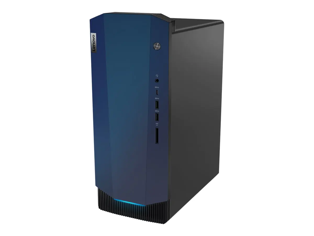 Lenovo IdeaCentre Gaming5 14IOB6 90RE - Tower - Core i5 11400 / 2.6 GHz - RAM 16 GB - SSD 512 GB - NVMe - GF RTX 3060 - GigE - WLAN: 802.11a/b/g/n/ac, Bluetooth 5.0 - Win 11 Home - Monitor: keiner - Tastatur: Deutsch - Raven Black - TopSeller