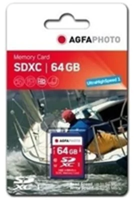 AgfaPhoto - Flash-Speicherkarte - 64 GB - Class 10 - SDXC UHS-I