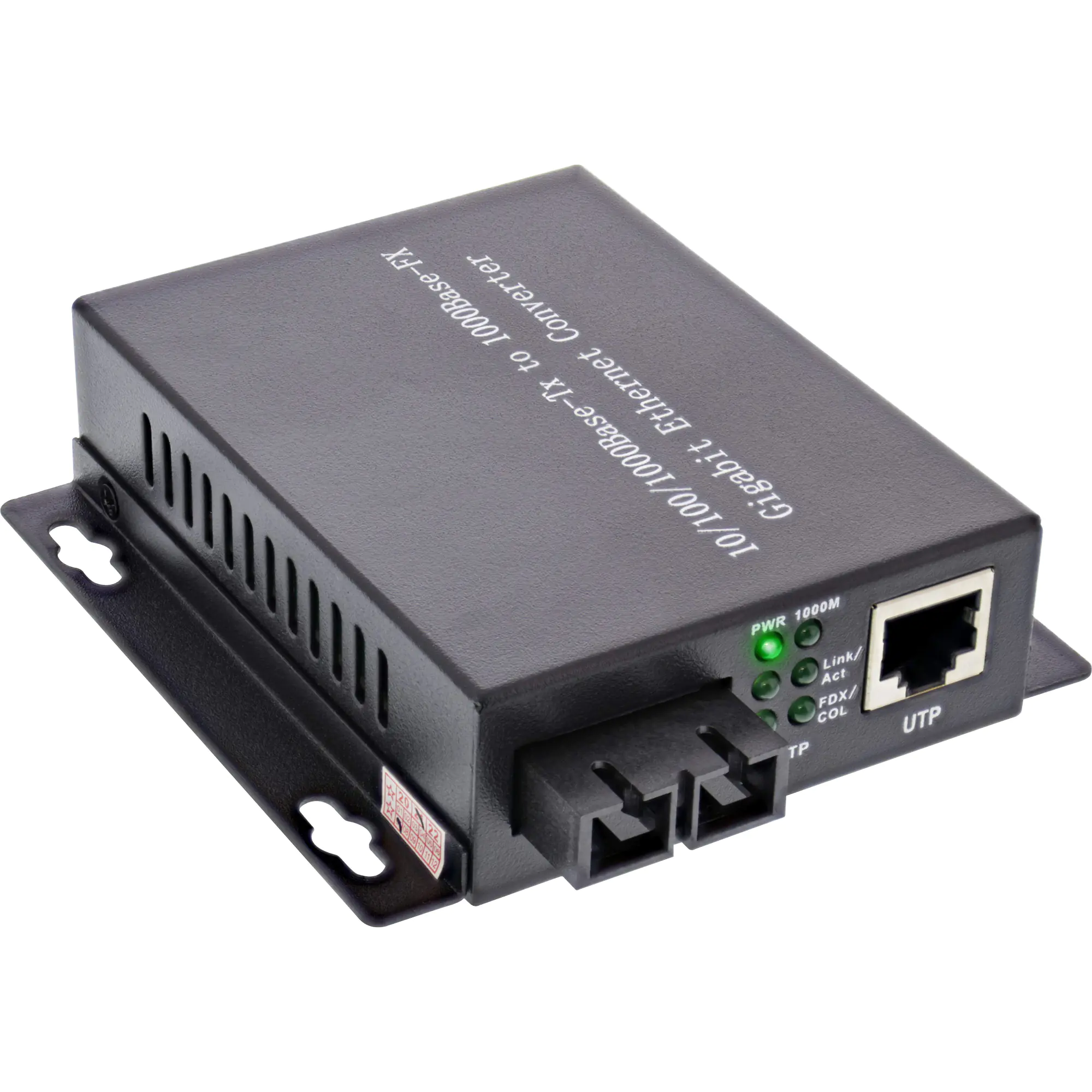 InLine - Medienkonverter - 1GbE - 10Base-T, 1000Base-FX, 100Base-TX, 1000Base-T - RJ-45 / SC Single-Modus - bis zu 20 km - 1310 nm