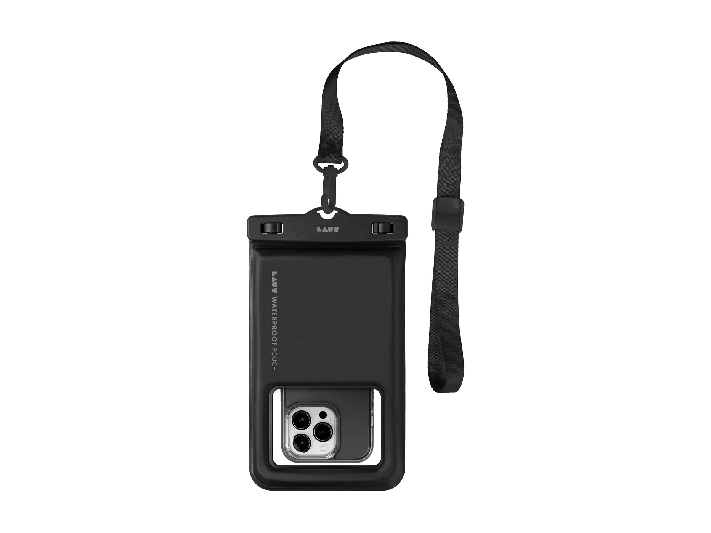 Laut International Pop Aqua iPhone and other smartphones under 6.7" Black