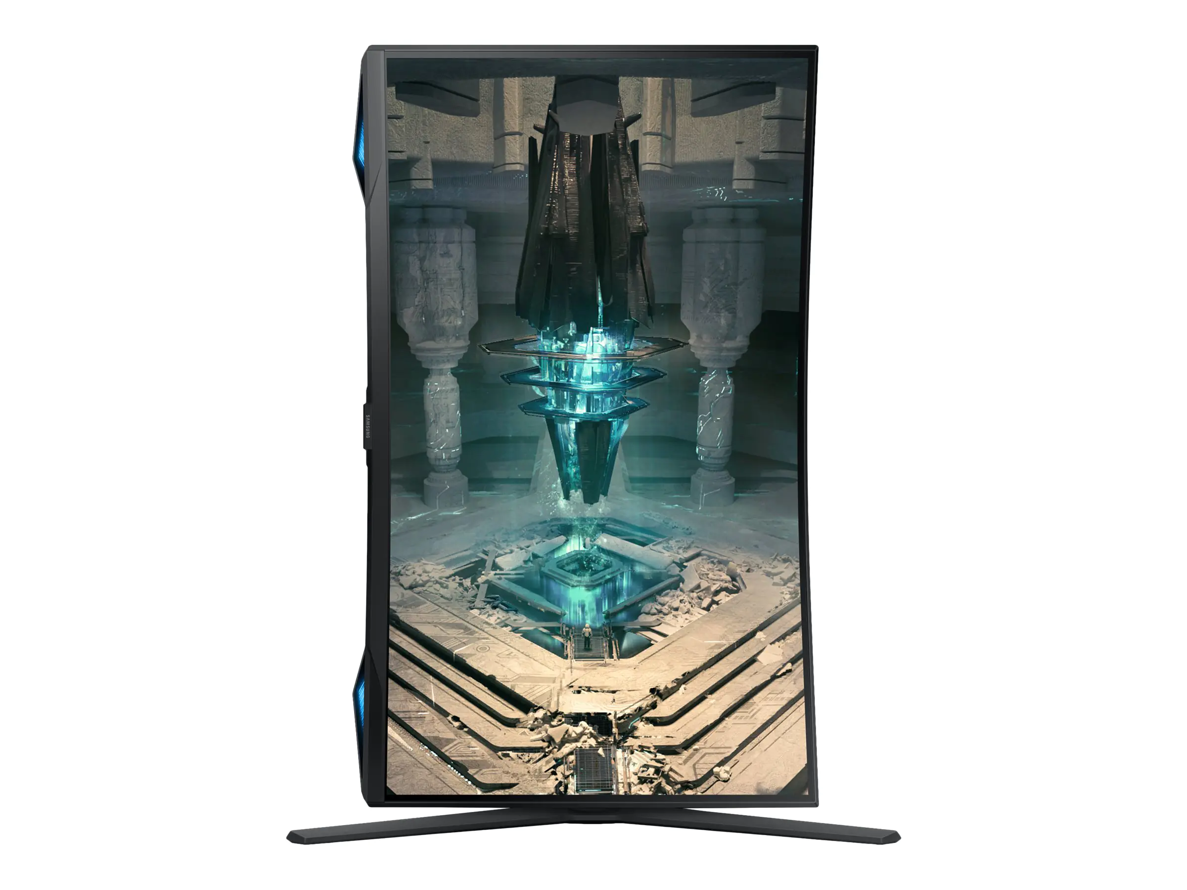 Samsung Odyssey G6 S32BG650EU - G65B Series - LCD-Monitor - Smart - Gaming - gebogen - 81.3 cm (32") - 2560 x 1440 QHD @ 240 Hz - VA - 350 cd/m² - 2500:1 - DisplayHDR 600 - 1 ms - 2xHDMI, DisplayPort - Lautsprecher - Schwarz