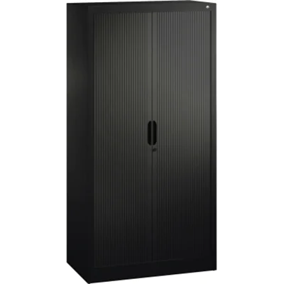 C P Omnispace Rollladenschrank schwarzgrau 3 Fachböden 80.0 x 42.0 166.0 321100S10051