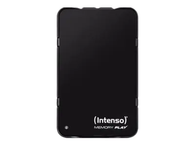 Intenso MEMORY PLAY - Festplatte - 2 TB - extern (tragbar) - 2.5" (6.4 cm) - USB 3.0 - 5400 rpm - Puffer: 8 MB - Schwarz