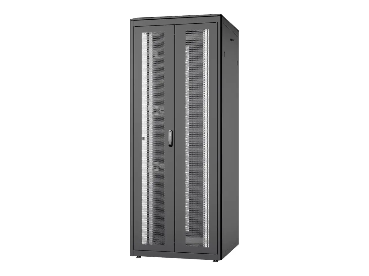 Digitus Unique Series - Schrank Netzwerkschrank - 800 x 800 mm (B x T) - Schwarz, RAL 9005 - 42HE - 48.3 cm (19")