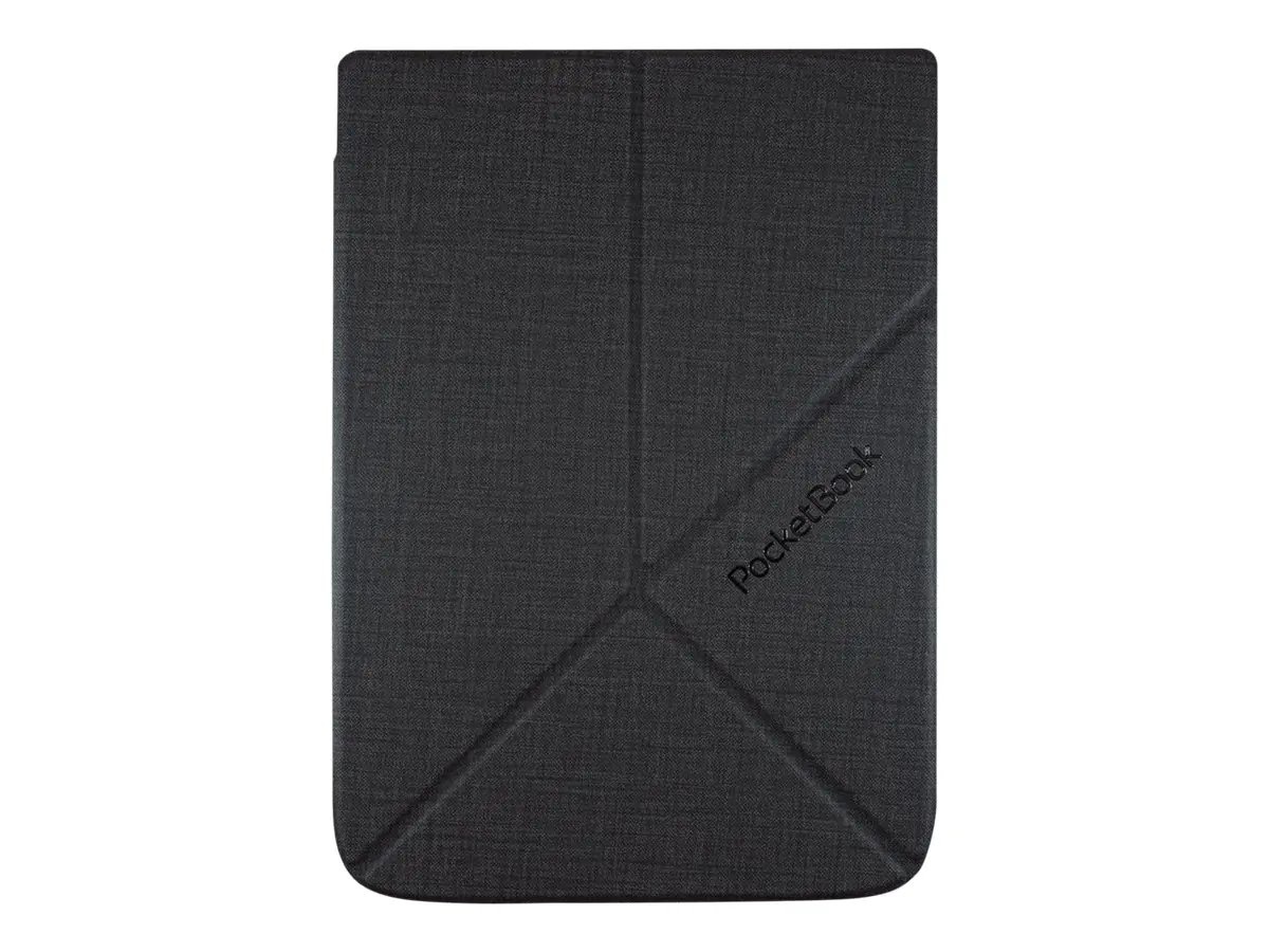 PocketBook Origami - Flip-Hülle für eBook-Reader - Polyurethan - Dunkelgrau - 6" - für PocketBook Basic 4, Basic Lux 2, Color, Touch HD 3, Touch Lux 4, Touch Lux 5