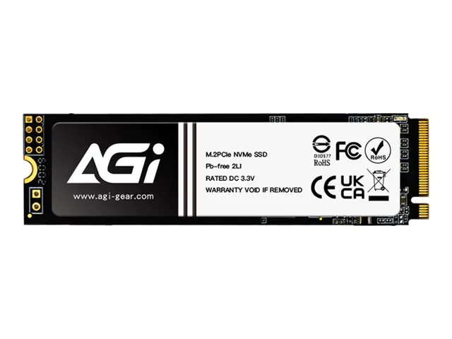 AGI 2 TB AGI SSD I298 M.2 PCIe 3.0 x4 NVMe (AGI2T0GIMAI298) - Solid State Disk - NVMe