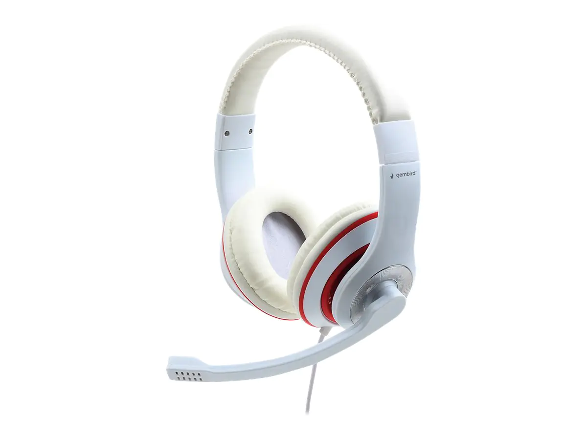 Gembird MHS-03-WTRD - Headset - ohrumschließend