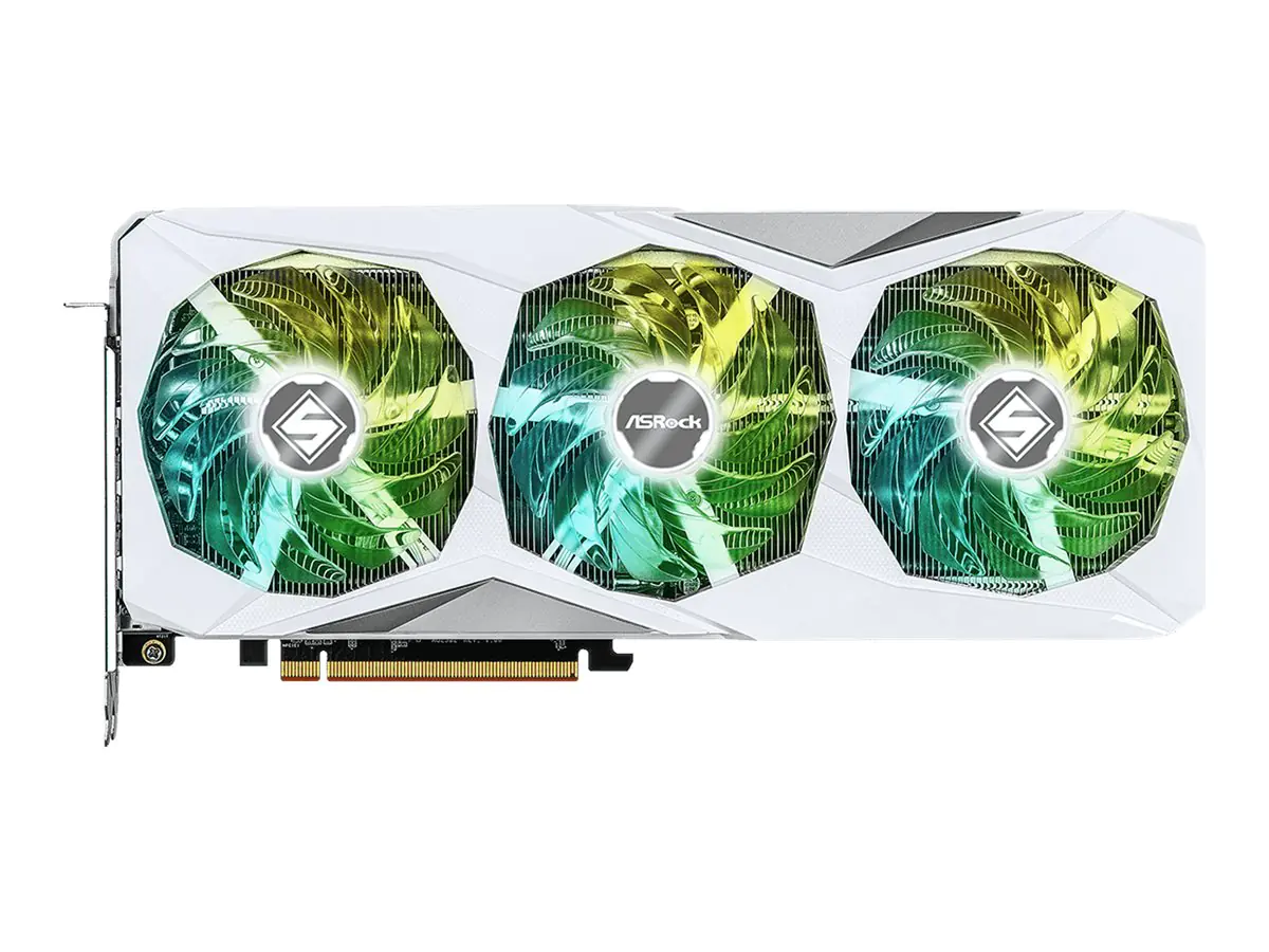 ASRock Steel Legend Radeon RX 7800 XT 16GB OC - Grafikkarten - Radeon RX 7800 XT - 16 GB GDDR6 - PCIe 4.0 x16 - 3 x DisplayPort, HDMI - Box