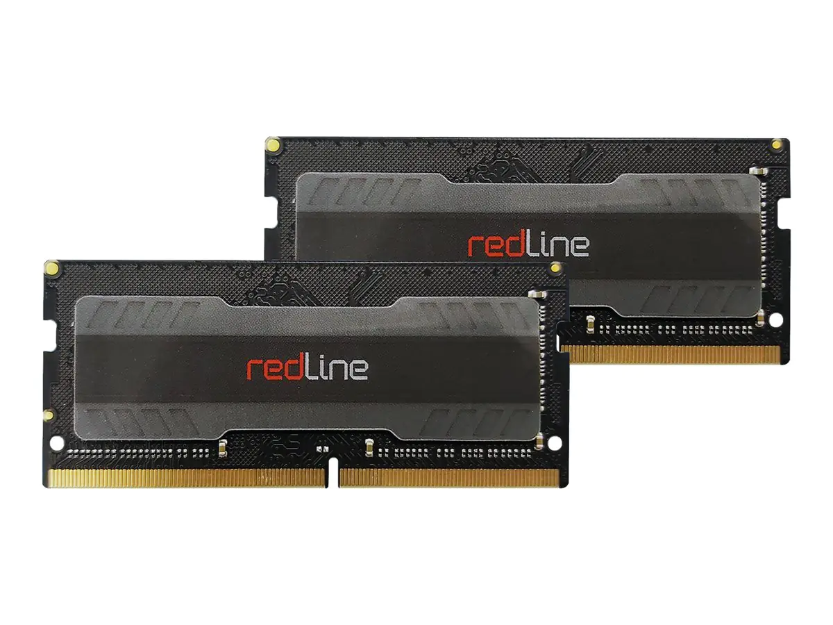 Mushkin Redline - DDR4 - Kit - 16 GB: 2 x 8 GB - SO DIMM 260-PIN - 3200 MHz / PC4-25600 - CL22 - 1.2 V - ungepuffert - non-ECC