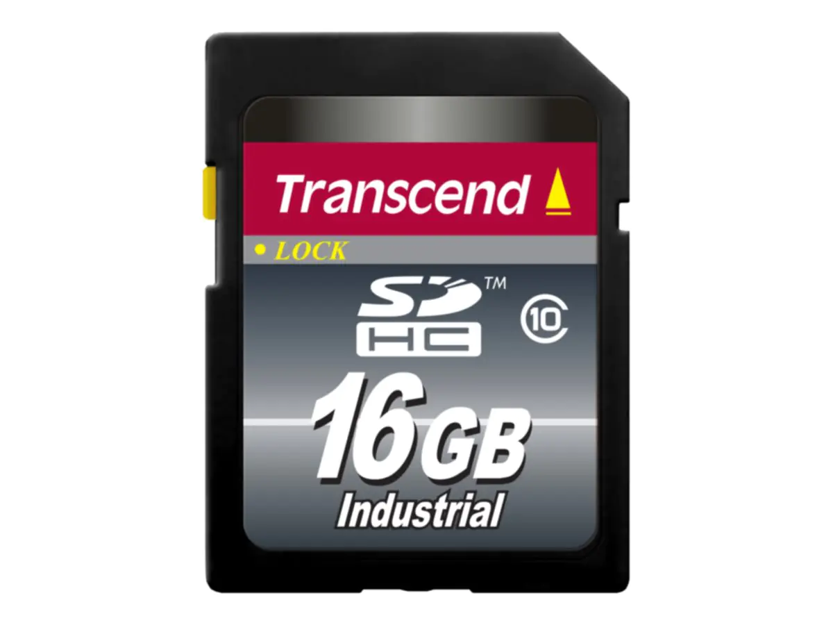 Transcend Industrial - Flash-Speicherkarte - 16 GB - Class 10 - SDHC