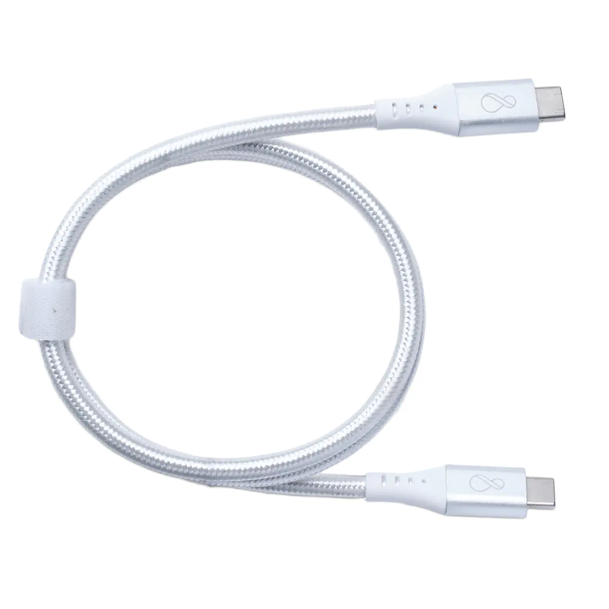 Bachmann Ochno USB-C Kabel gerade 0.7m silber